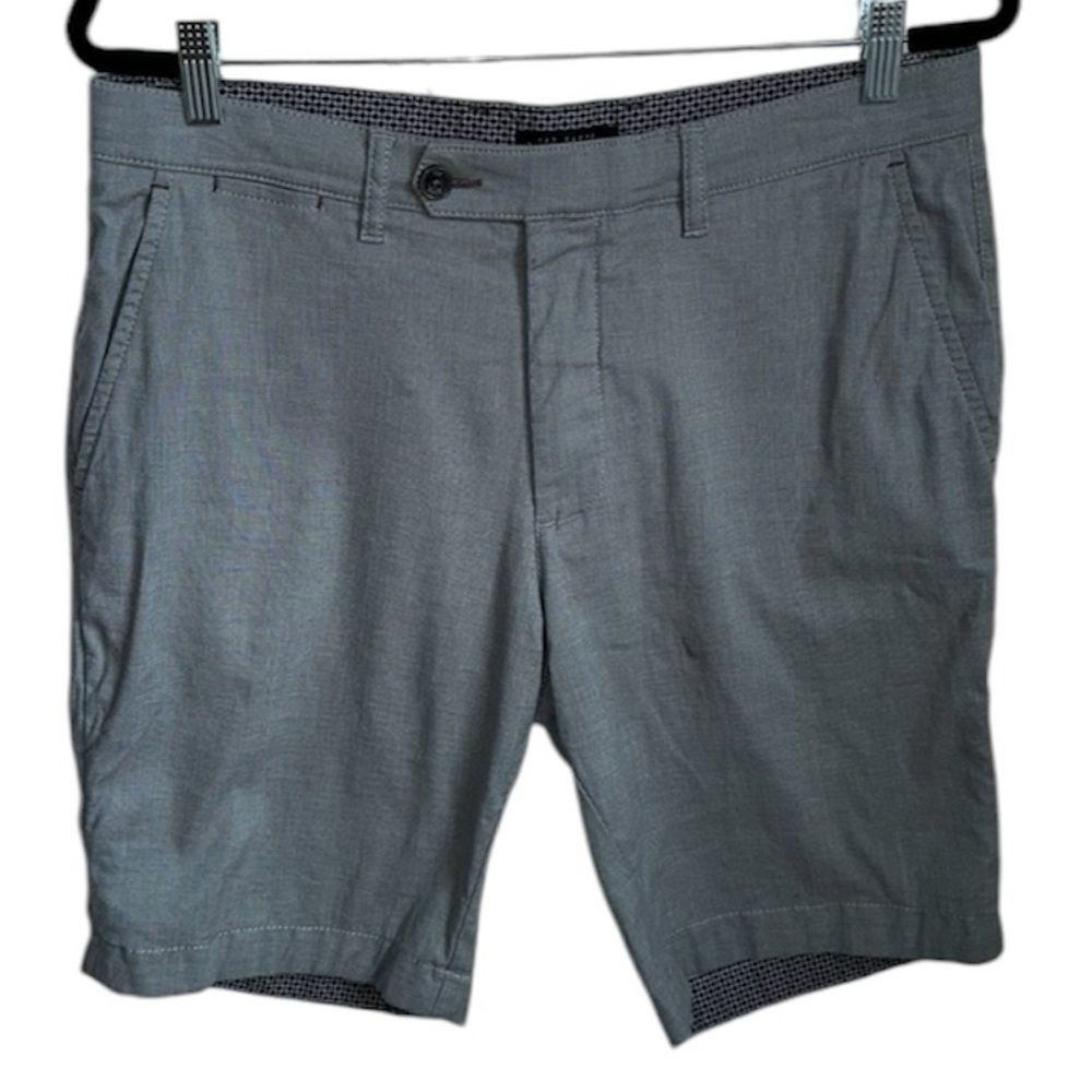TED BAKER London Gray men’s Chino‎ Shorts size 33